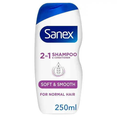 Sanex 2 in 1 Shampoo and Conditioner 250ml