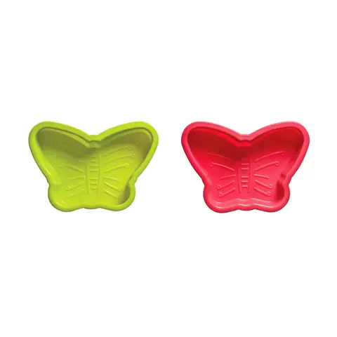 Premier Housewares 804982 Butterfly Cake Moulds - Set of 2, H4 x W19 x D14cm