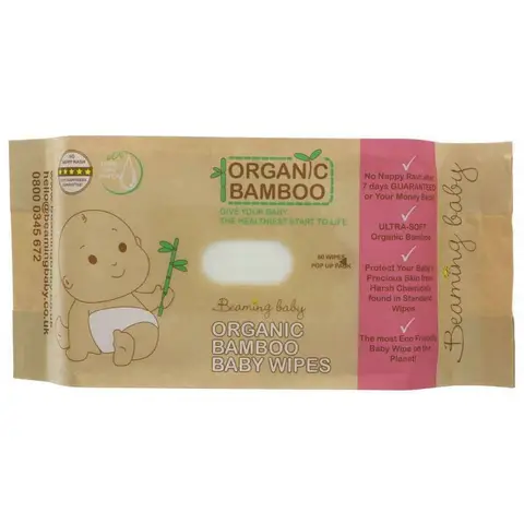 Organic Bamboo Baby Wipes 520g