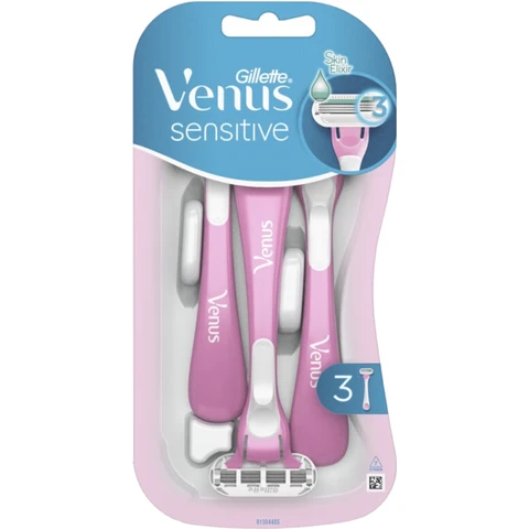 Gillette Venus Sensitive Disposable Razors 3 Packs
