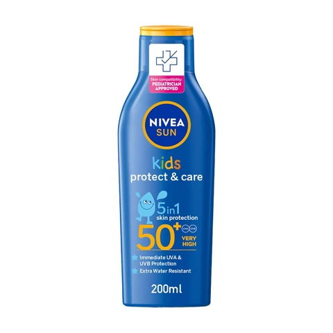 NIVEA SUN Kids Protect & Care Sun Lotion SPF 50+ 200ml