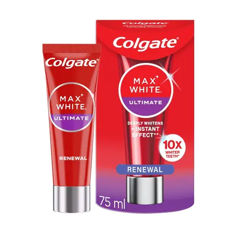 Colgate Max White Ultimate Renewal Teeth Whitening Toothpaste 75ml