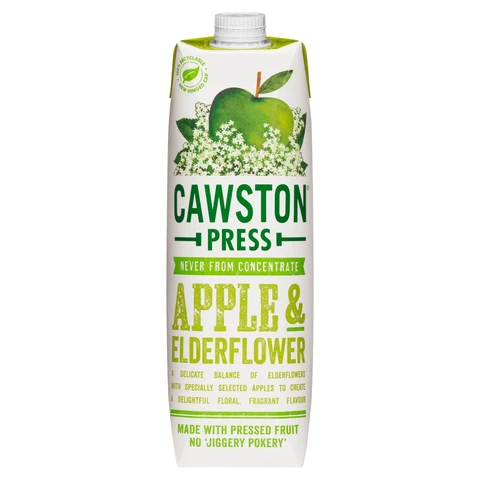 Cawston Press - Apple & Elderflower Juice - 1L