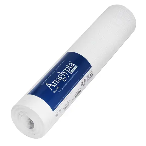 Anaglypta Wallpaper Citrine Vinyl Textured Paintable 0.53x10m