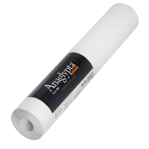 Anaglypta Wallpaper Kniver Vinyl Textured Paintable 0.52x10m