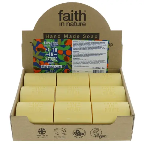 Faith In Nature Loose Soap Orange 18×100g