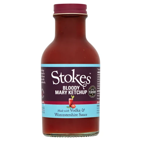 Stokes Bloody Mary Tomato Ketchup With Vodka 300g