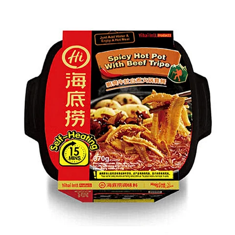 HAIDILAO Self-Heating Hot Pot - Beef Tripe 370g