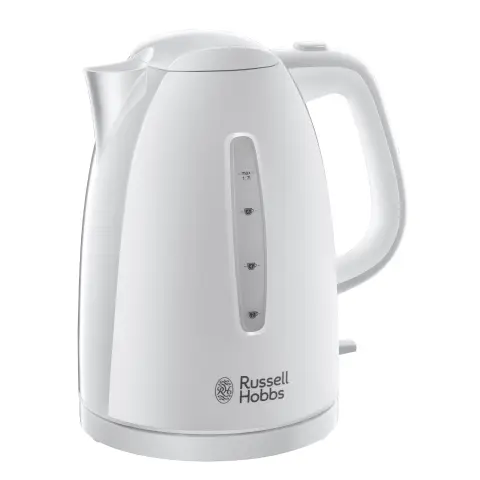 Russell Hobbs Textures Kettle, White, Stylish - 21270
