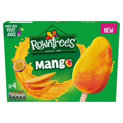 Rowntrees Mango Stick 4x70ml