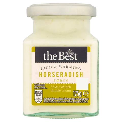 Morrisons The Best Horseradish Sauce 175g