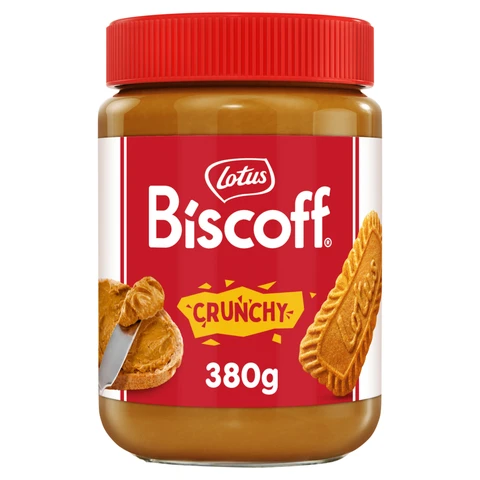 Lotus Biscoff Crunchy Biscuit Spread 380g