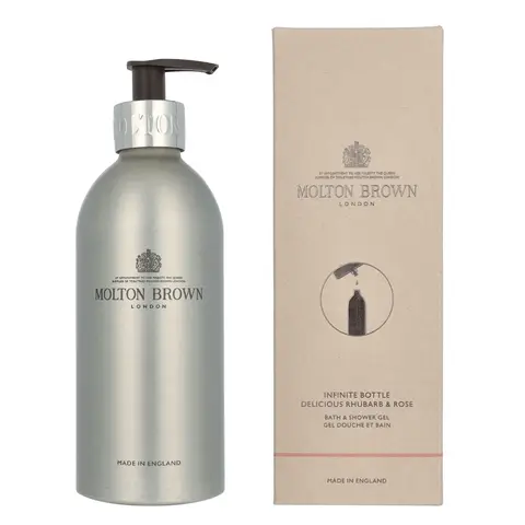 Molton Brown Infinite Delicious Rhubarb & Rose Bath & Shower Gel 400ml