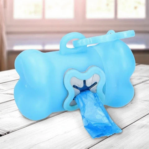 Hundekotbeutel mit Halter - 20 Beutel