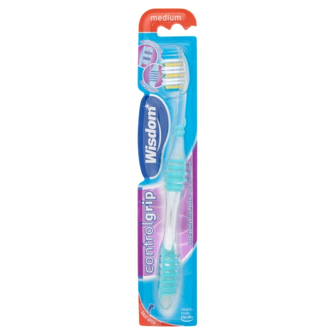 Wisdom Control Grip Toothbrush Medium