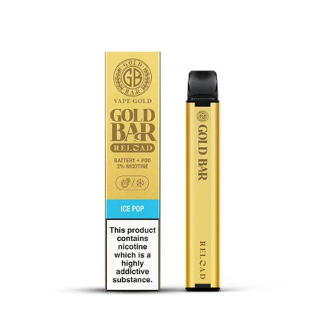 Gold Bar Reload Prefilled Pod Kit  Ice Pop