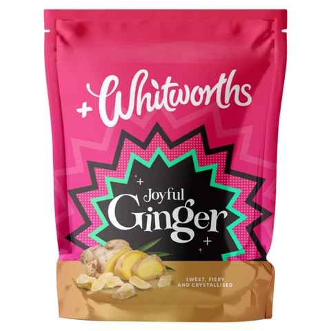 Whitworths Bake With Crystallised Fiery Ginger 175g