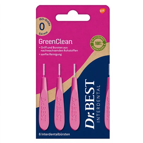 Dr.BEST GreenClean Interdental Brushes Size 0 0.4mm