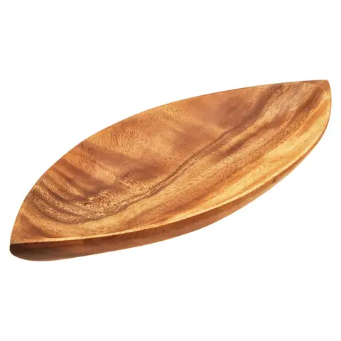 Maison by Premier Acacia Large Leaf Platter