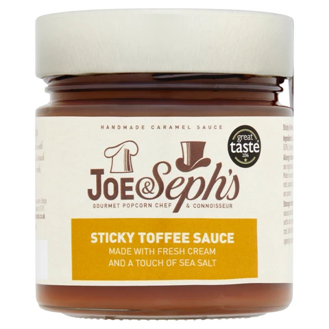 Joe & Seph's Sticky Toffee Caramel Sauce 230g
