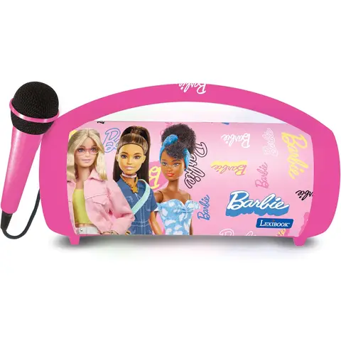 BARBIE - Wireless Light Speaker with Microphone - Pink