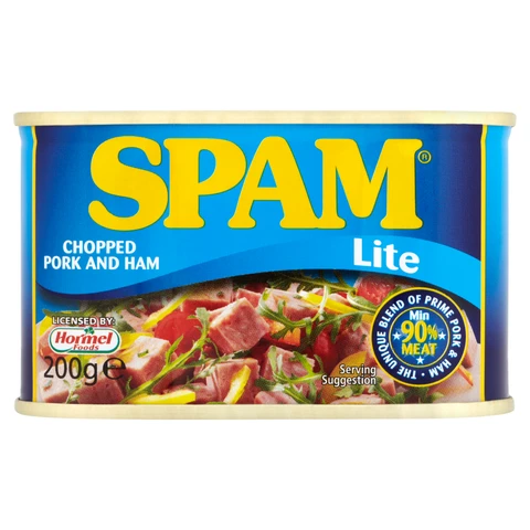SPAM Chopped Pork And Ham Lite 200g