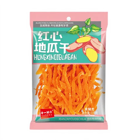 Jia Jian Cheng Chu Bâtonnets de patate douce rouge - 110 g