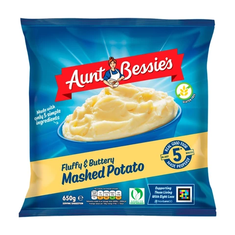 Aunt Bessie's Mashed Potato 650g