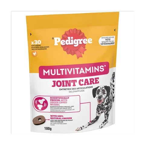 PEDIGREE Multivitamins Joint Care 30 Soft Dog Chews 180g