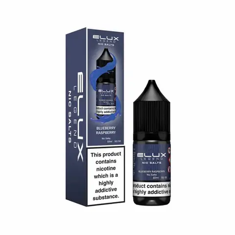 Elux Legend Nic Salt E-liquid Blueberry Raspberry 10mg