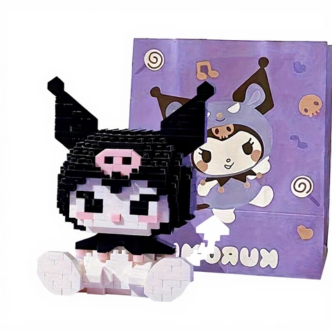 396st Bouwstenen Geassembleerd Speelgoed Kleine Deeltjes Bakstenen zwart Zwart