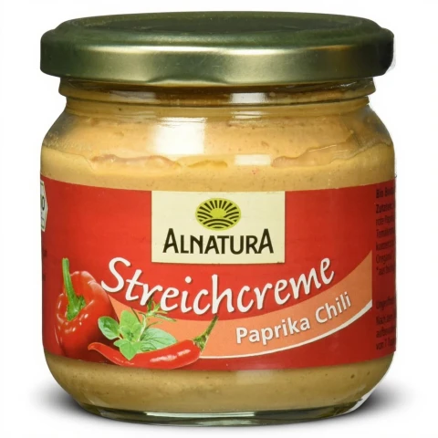 Alnatura Bio Streichcreme Paprika-Chili 180 g