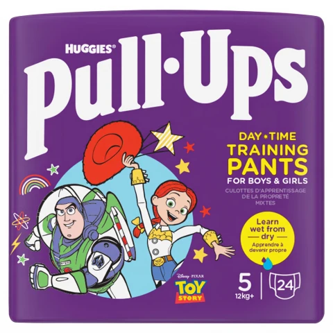 HUGGIES Pull-Ups Day Time Training Pants Size 5 12kg+ 24 Pack