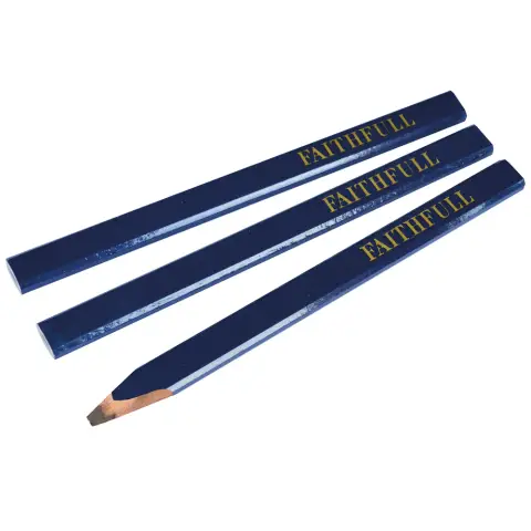 Faithful Carpenters Pencils 3 Pack (Soft Graded Pencils)