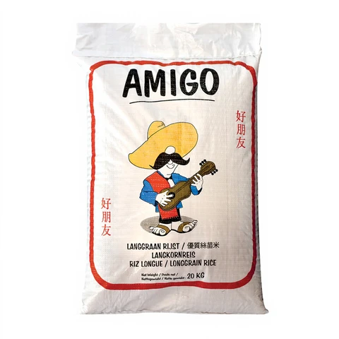 Amigo Bon Ami Riz Riz Soie de Haute Qualité 20kg