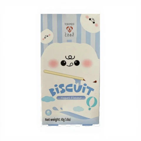 Tokimeki Bâtonnets de Biscuit Saveur Yaourt 40 g [Nouveauté]