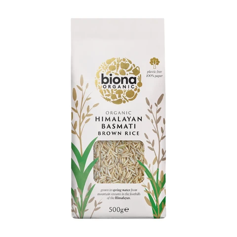 Biona Organic Basmati Rice Brown 500g