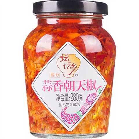 Tan Tan Xiang Knoblauch-Gewürzter Facing Heaven Pfeffer 280g