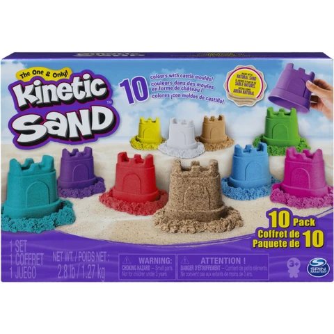 Kinetic Sand 10 Colour Pack