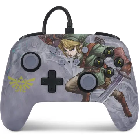 PowerA - Enhanced Wired Controller - Zelda: Valiant Link (Nintendo Switch Licensed)