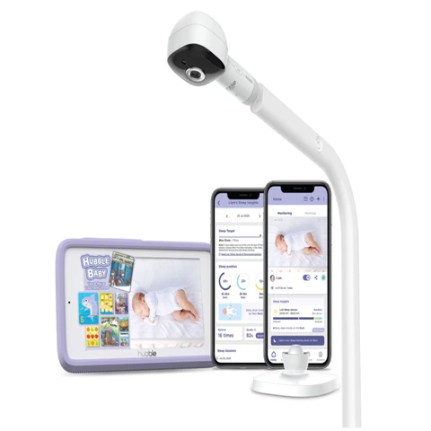 Hubble Pal SkyVision AI Pro Camera Baby Monitor  White