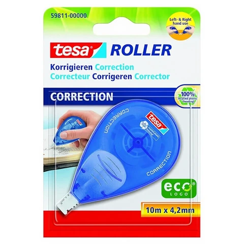 Tesa Sideway Correction Roller 10mx4.2mm Blister