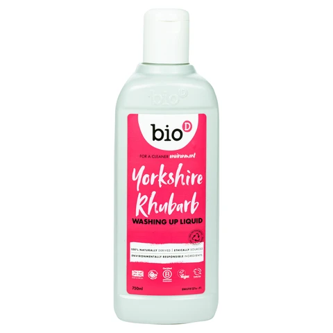Bio D Yorkshire, Washing Up Liquid, Yorkshire Rhubarb, 750ml