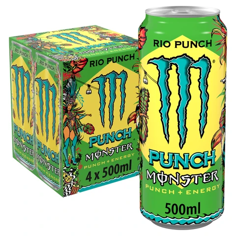 Monster Rio Punch 4 x 500ml