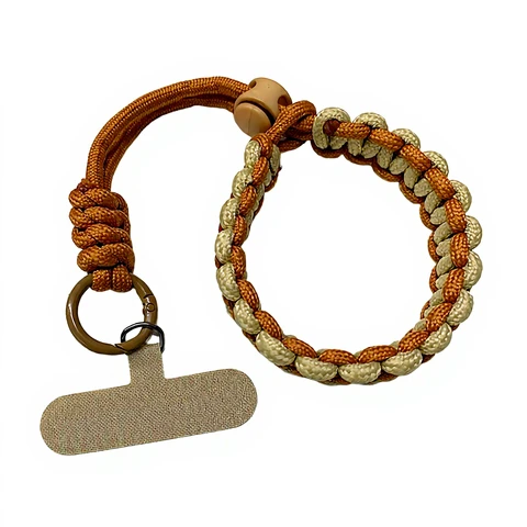 Q7 Phone Wrist Lanyard - Brown Khaki