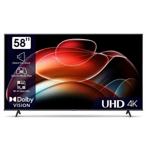 Hisense 58A6K 58" 4K Ultra HD UHD VIDAA Smart TV  Wi-Fi  Black 58 Inch