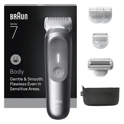 Braun Body Groomer Series 7 BG7550 - Trim & Shave - Waterproof - Grey