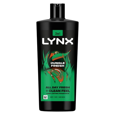 Lynx 3-in-1 Body Wash Jungle Fresh 700ml