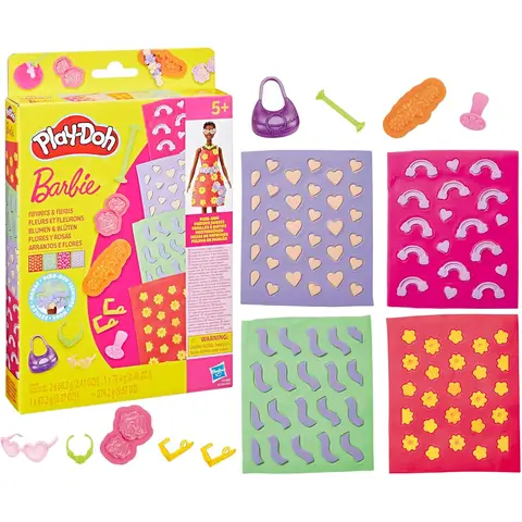 Play-Doh Barbie Flowers and Florals