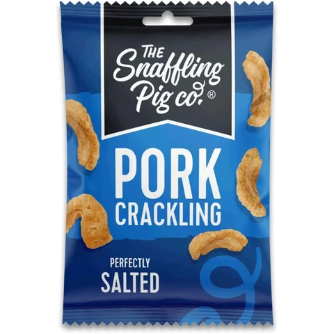 The Snaffling Pig Perfectly Salted Pork Crackling 40g
